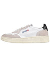 Men's Medalist Mesh Suede Low Top Sneakers White - AUTRY - BALAAN 4