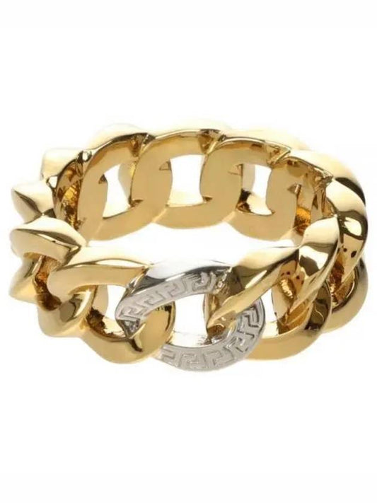 Medusa Chain Ring Gold - VERSACE - BALAAN 2