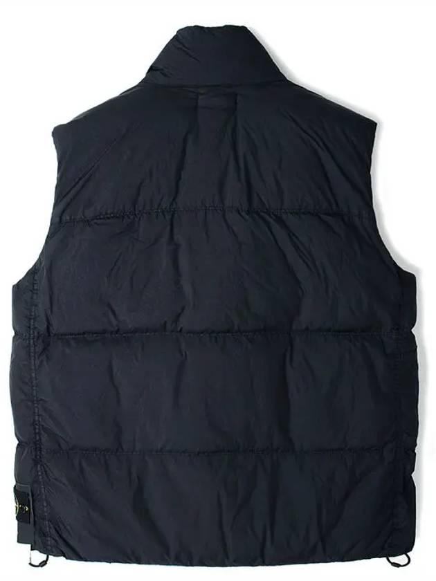 Crinkle Reps R-NY Down Vest Navy - STONE ISLAND - BALAAN 3