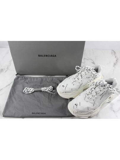 Triple S White Multi Logo 41 - BALENCIAGA - BALAAN 2