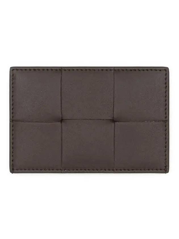 Intrecciato Cassette Card Wallet Light Brown - BOTTEGA VENETA - BALAAN 5