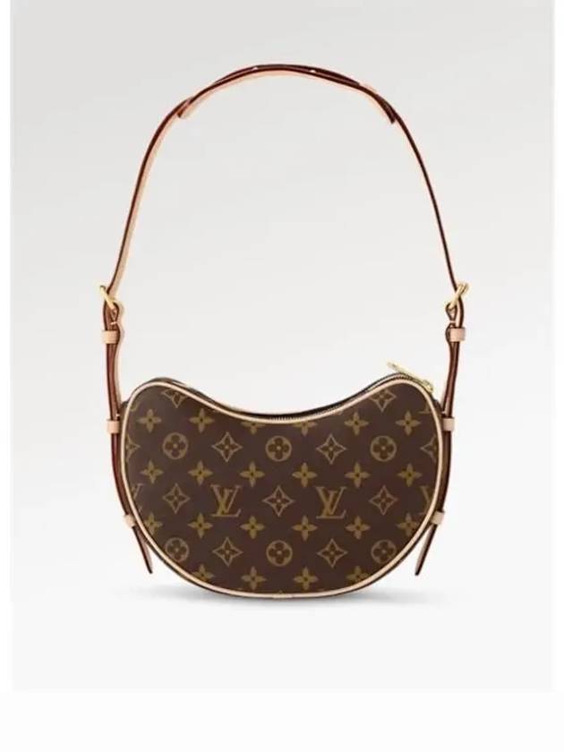 Croissant MM Shoulder Bag Brown - LOUIS VUITTON - BALAAN 8