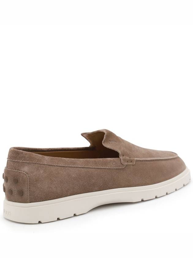 Casual Suede Slipper Loafers Brown - TOD'S - BALAAN 3