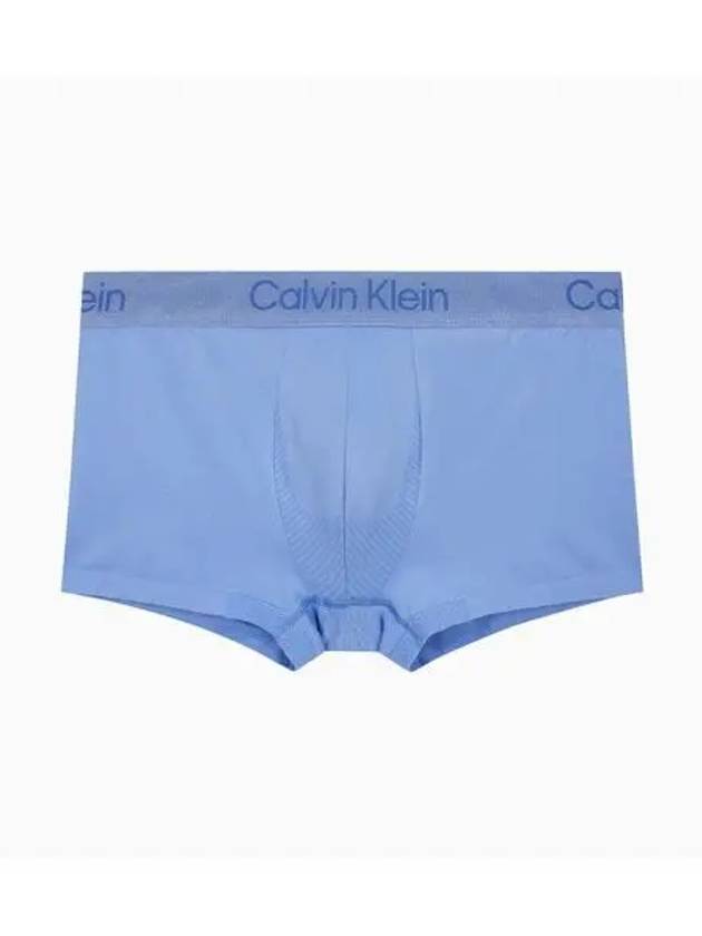 Micro Pro Fit Low Rise Trunk Briefs Blue - CALVIN KLEIN - BALAAN 2