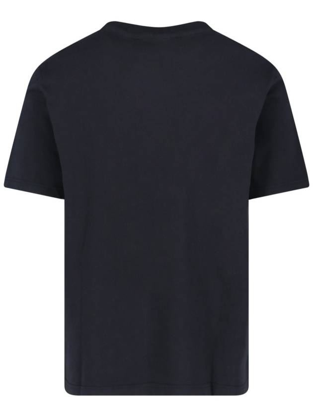 Speedy Fox Patch Comfort Short Sleeve T-Shirt Black - MAISON KITSUNE - BALAAN 3