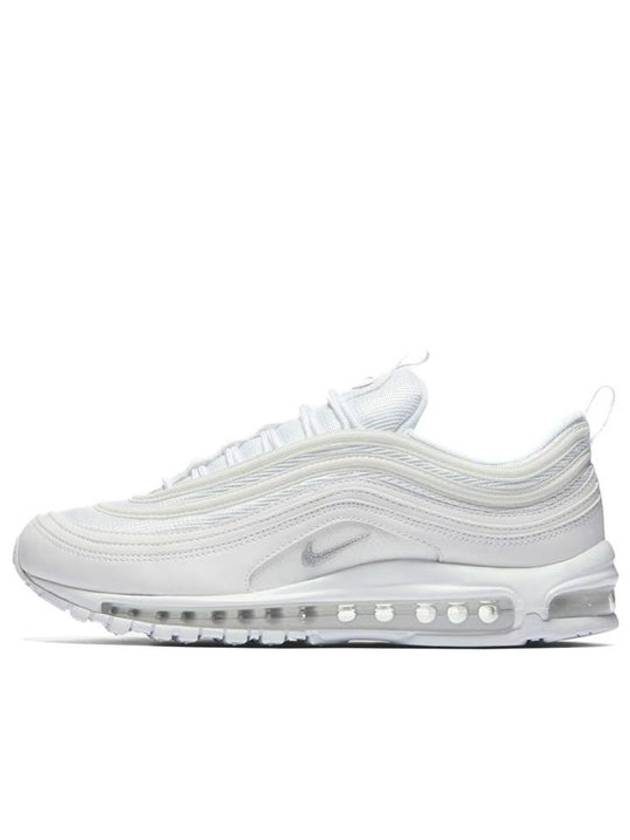 Air Max 97 Low Top Sneakers Triple White Wolf Grey - NIKE - BALAAN 2