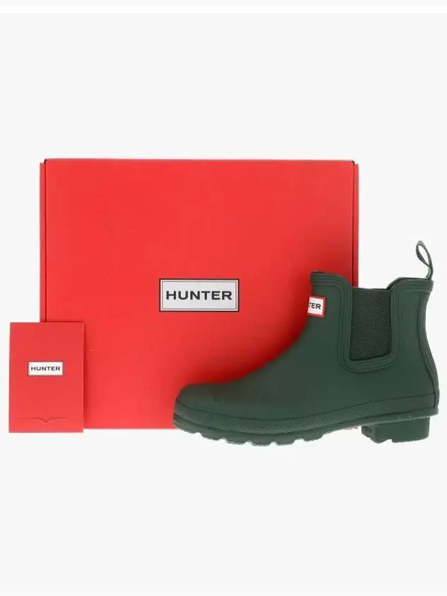 Women's Original Chelsea Rain Boots Hunter Green - HUNTER - BALAAN 4