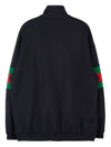 Men's Web Light Neoprene Jacket Black - GUCCI - BALAAN 3