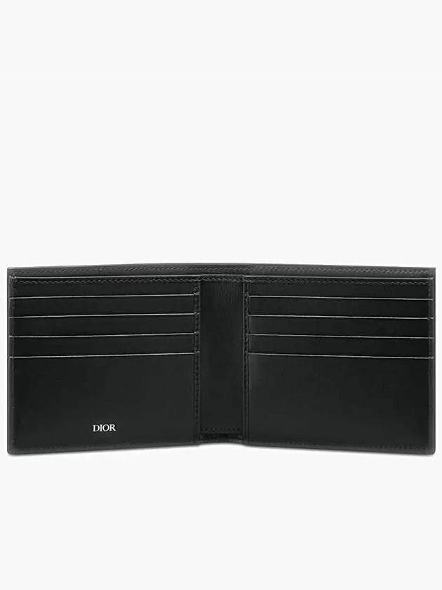 CD Diamond Canvas Half Wallet Black - DIOR - BALAAN 5