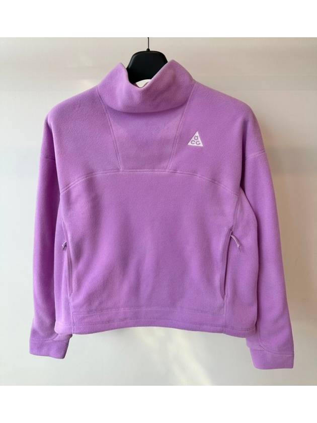 ACG Fleece Long Sleeve Top DQ5843 532 Lavender WOMENS L XL Asian Fit - NIKE - BALAAN 1