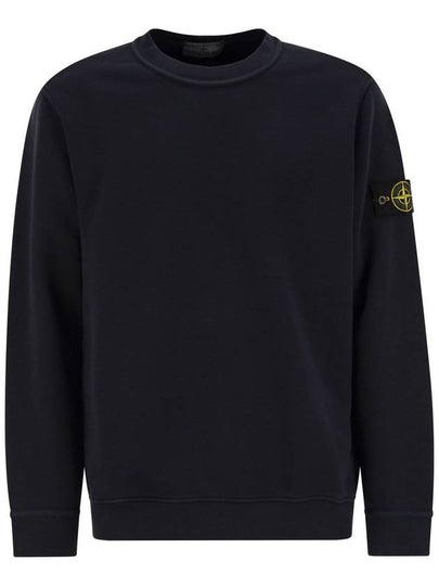 Compass Badge Sweatshirt Blue - STONE ISLAND - BALAAN 2