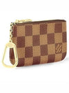 Damier Eben Pouch Key Holder Brown - LOUIS VUITTON - BALAAN 4