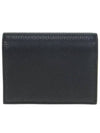 Gancini Logo Half Wallet Black - SALVATORE FERRAGAMO - BALAAN 5