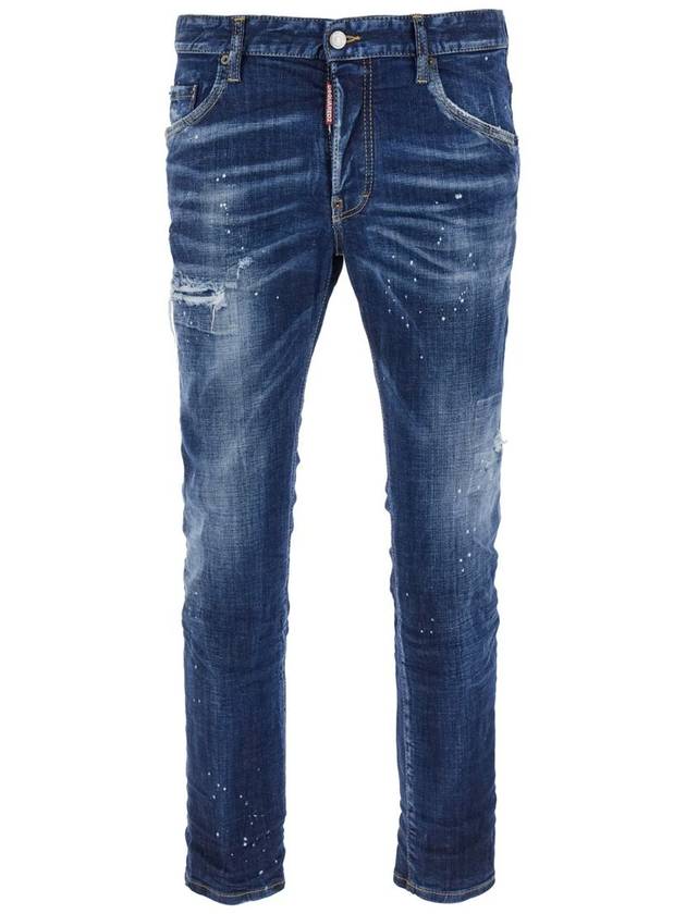 Skater Denim Jeans Dark Blue - DSQUARED2 - BALAAN 2