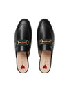 Princetown Horsebit Leather Mule Black - GUCCI - BALAAN 2