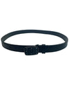 Men's Metal Buckle Leather Belt Black - DSQUARED2 - BALAAN 3