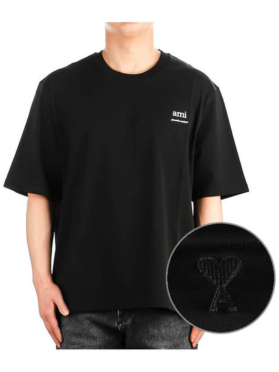 Alexandre Mattiussi Short Sleeve T-Shirt Black - AMI - BALAAN 2