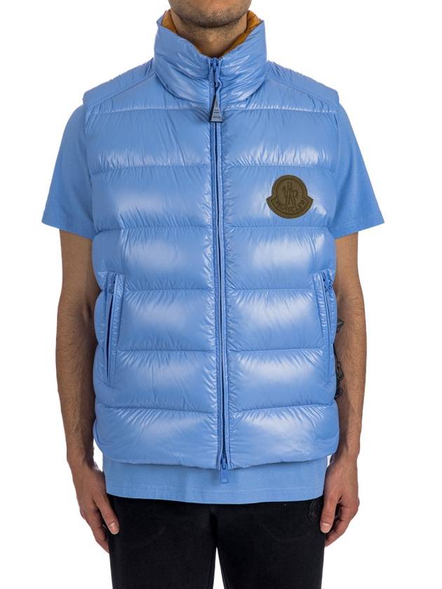 Parke Padding Vest Blue - MONCLER - BALAAN 2