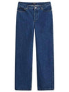 New Sailor Cropped Straight Jeans Stonewashed Indigo - A.P.C. - BALAAN 2