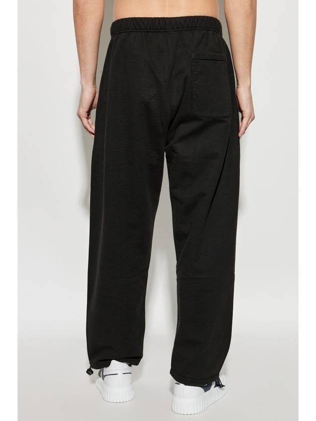 Kenzo Sweatpants With Logo Patch, Women's, Black - KENZO - BALAAN 4