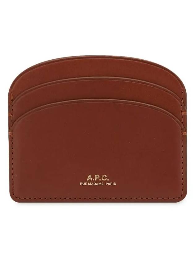 Demi Lune Card Wallet Brown - A.P.C. - BALAAN 2