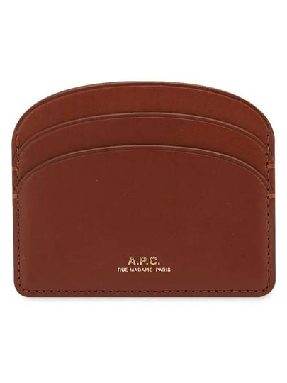 Demi Lune Card Wallet Brown - A.P.C. - BALAAN 2