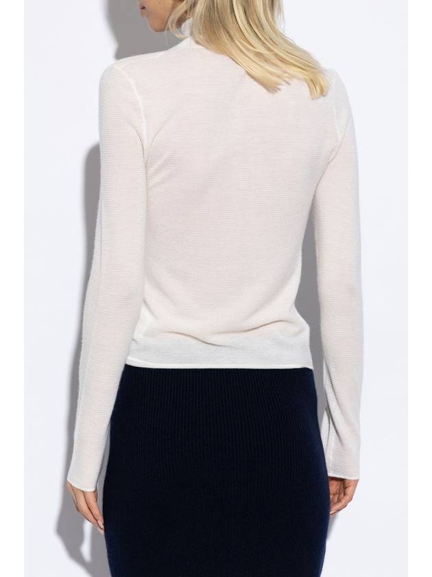 Lisa Yang Cashmere Turtleneck, Women's, Cream - LISA YANG - BALAAN 4