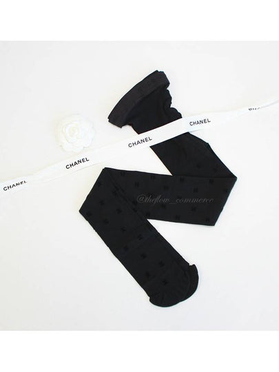 CC Logo Sheer Stocking Black - CHANEL - BALAAN 2