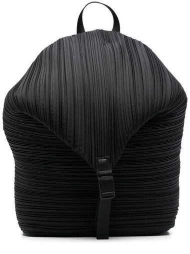 Pleated Backpack Black - ISSEY MIYAKE - BALAAN 1