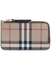 Check Card Wallet Archive Beige - BURBERRY - BALAAN 2