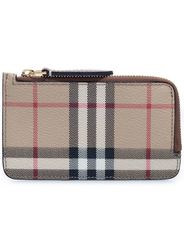 Check Card Wallet Archive Beige - BURBERRY - BALAAN 2