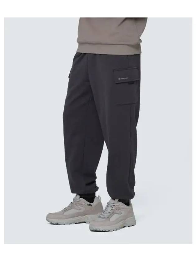 Land Cargo Jogger Pants Dark Charcoal S24FUFFP60 - SNOW PEAK - BALAAN 1