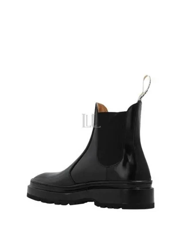 Les Pavane Leather Chelsea Boots Black - JACQUEMUS - BALAAN 2