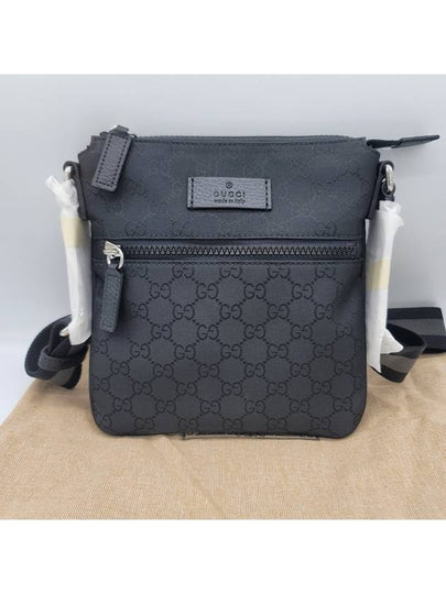 Micro GG Ssima Canvas Messenger Bag Black - GUCCI - BALAAN 2