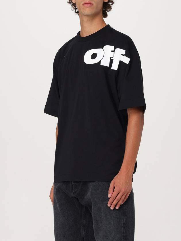 Shared Logo Short Sleeve T-Shirt Black - OFF WHITE - BALAAN 5