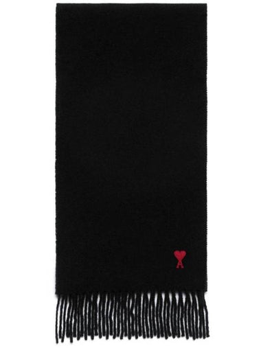 Muffler Scarf BFUSF405 334 001 BLACK - AMI - BALAAN 1