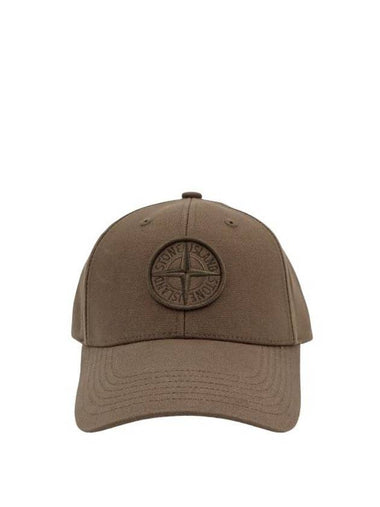 6 Panel Ball Cap Green - STONE ISLAND - BALAAN 1