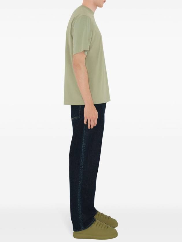 EKD Cotton Short Sleeve T-Shirt Sage Green - BURBERRY - BALAAN 4