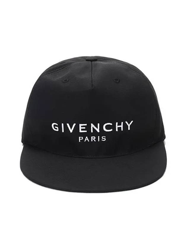 Logo Print Ball Cap Black - GIVENCHY - BALAAN 3