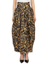 ROPX35122A RX198 001 Women s Wool Long Skirt - ROCHAS - BALAAN 4