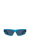 Logo Temple Square Frame Sunglasses 271257 - BALENCIAGA - BALAAN 1