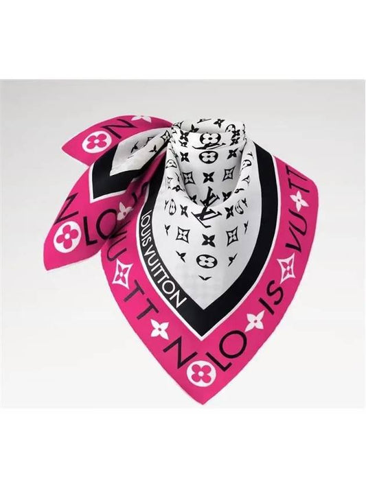 Monogram Infinity Square 90 Bandeau Scarf M90694 - LOUIS VUITTON - BALAAN 2