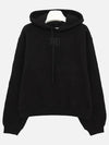 Puff Logo Hooded Top Black - ALEXANDER WANG - BALAAN 3