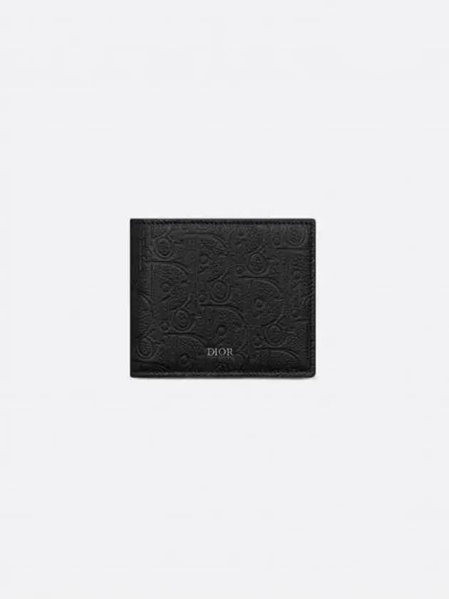 Gravity Leather Half Wallet Black - DIOR - BALAAN 2