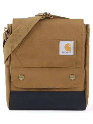 snap cross bag brown - CARHARTT - BALAAN 1