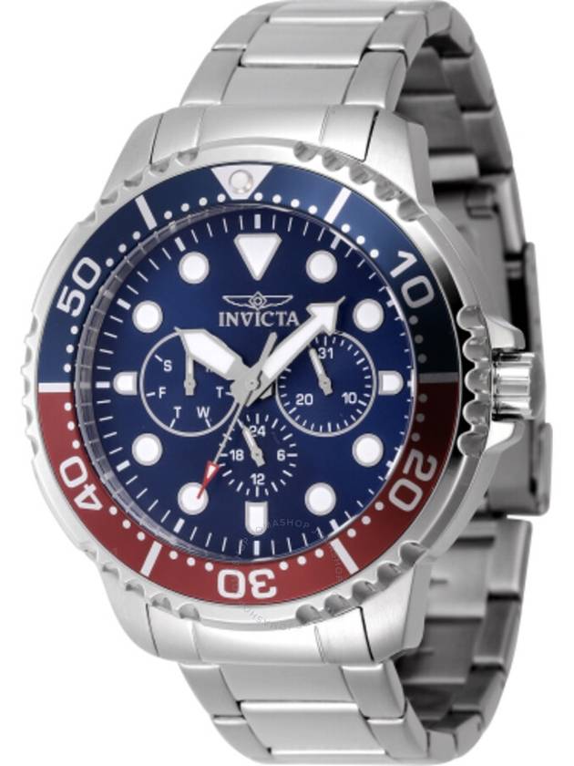 Invicta Pro Diver Quartz Blue Dial Men's Watch 47227 - INVICTA - BALAAN 1