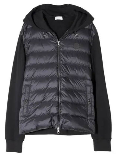 Knit padded cardigan men s jacket - MONCLER - BALAAN 1