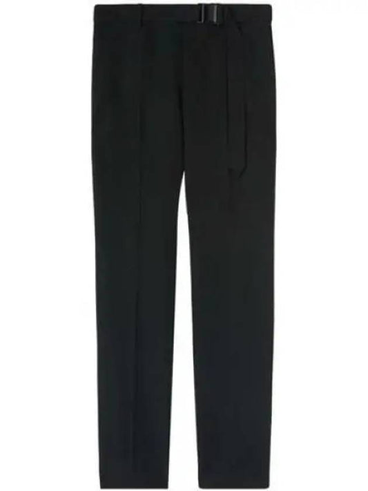 Belt Slim Fit Pants OMCA214F22FAB0021000 - OFF WHITE - BALAAN 2