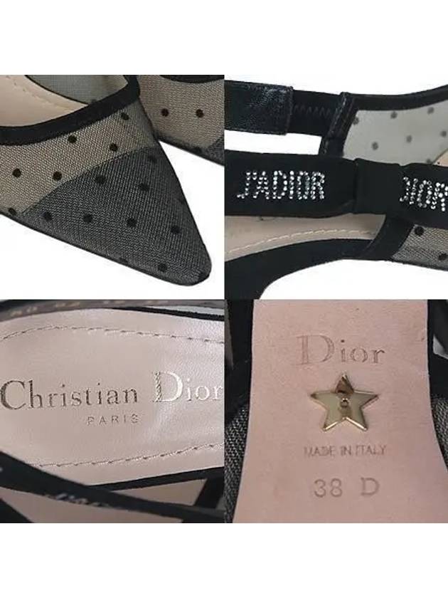 JA Slingback Pumps Women s Shoes No 250 - DIOR - BALAAN 4