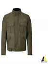 Brooklands Motorcycle Jacket Oligr Green - BELSTAFF - BALAAN 2